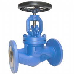 High Pressure Bellows Globe Valve DN100 PN40 CLASS600