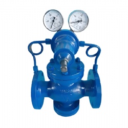 WCB CF8M Piston Type Gas Pressure Reducing Valve PN16